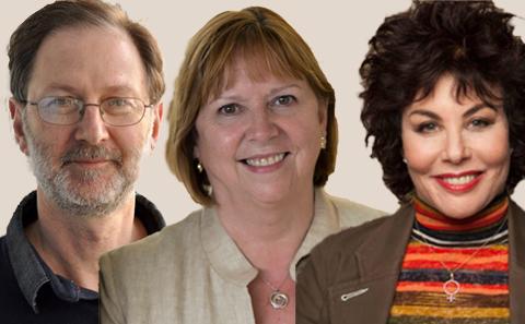 Mike Wald, Wendy Hall and Ruby Wax